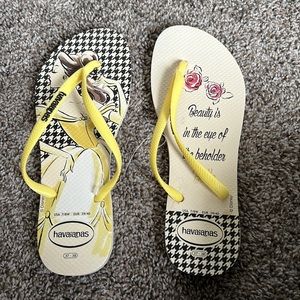 Havaianas Beauty and the Beast sandals